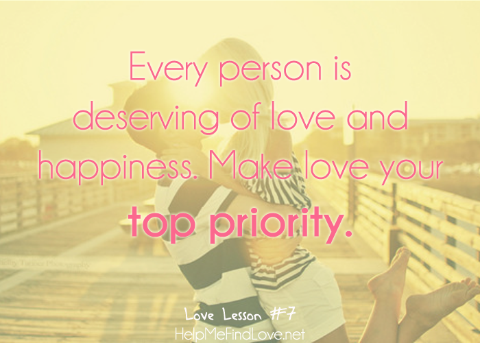 lessons in love 7 choose happy prioritize love quote couple kissing on pier