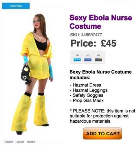 sexy ebola costume best funny ebola halloween costume