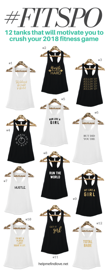 12 Workout Tanks To Motivate You To Crush Your 2018 Fitness Goals ...